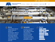 Tablet Screenshot of afa-aalsmeer.nl